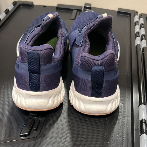 Saucony Stretch and Go shoes Navy Blue - Picture 3 of 8